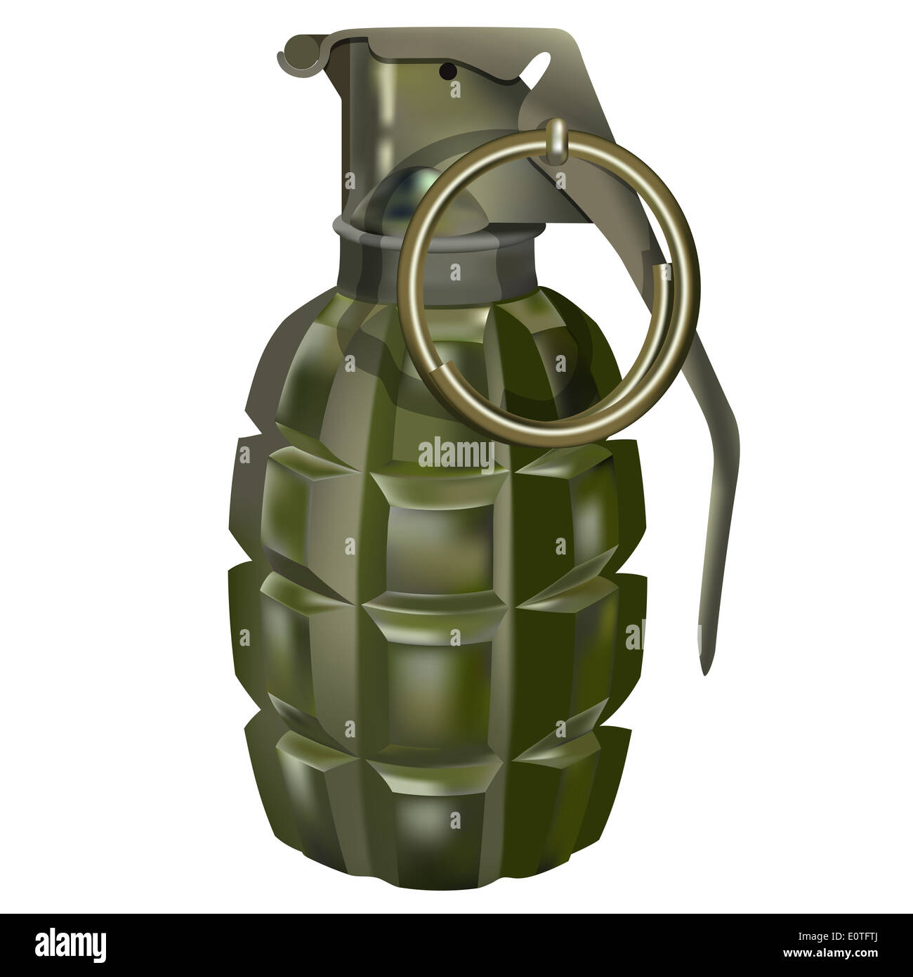 Hand grenade Stock Photo