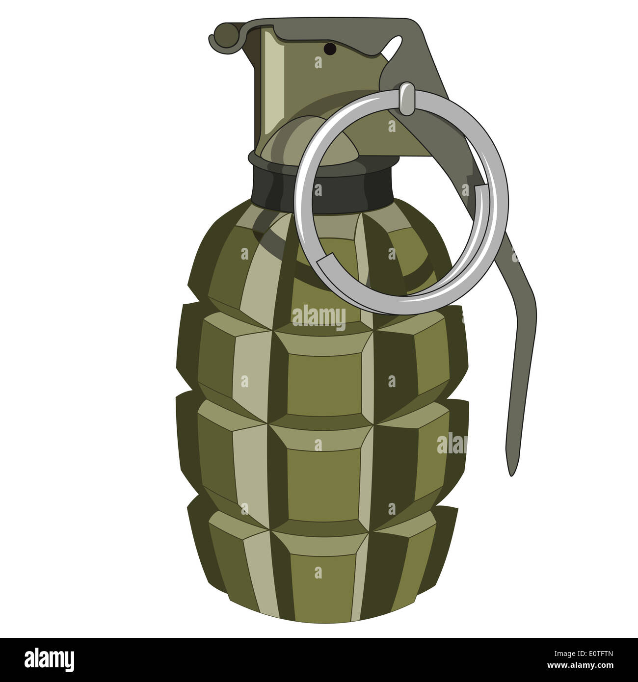 Hand grenade Stock Photo