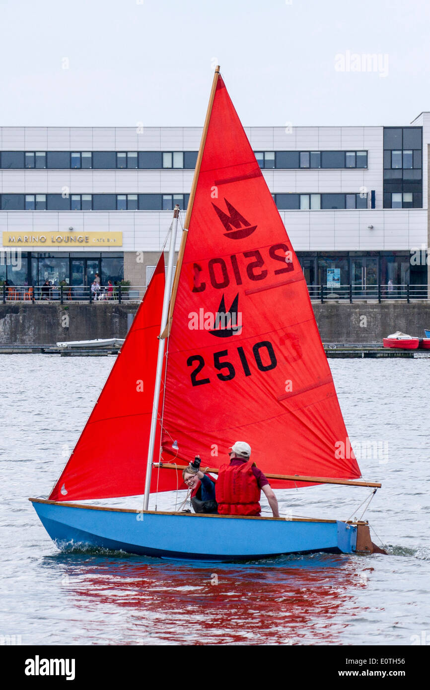 Dinghy racing with the West Cheshire Sailing Club on New Brighton