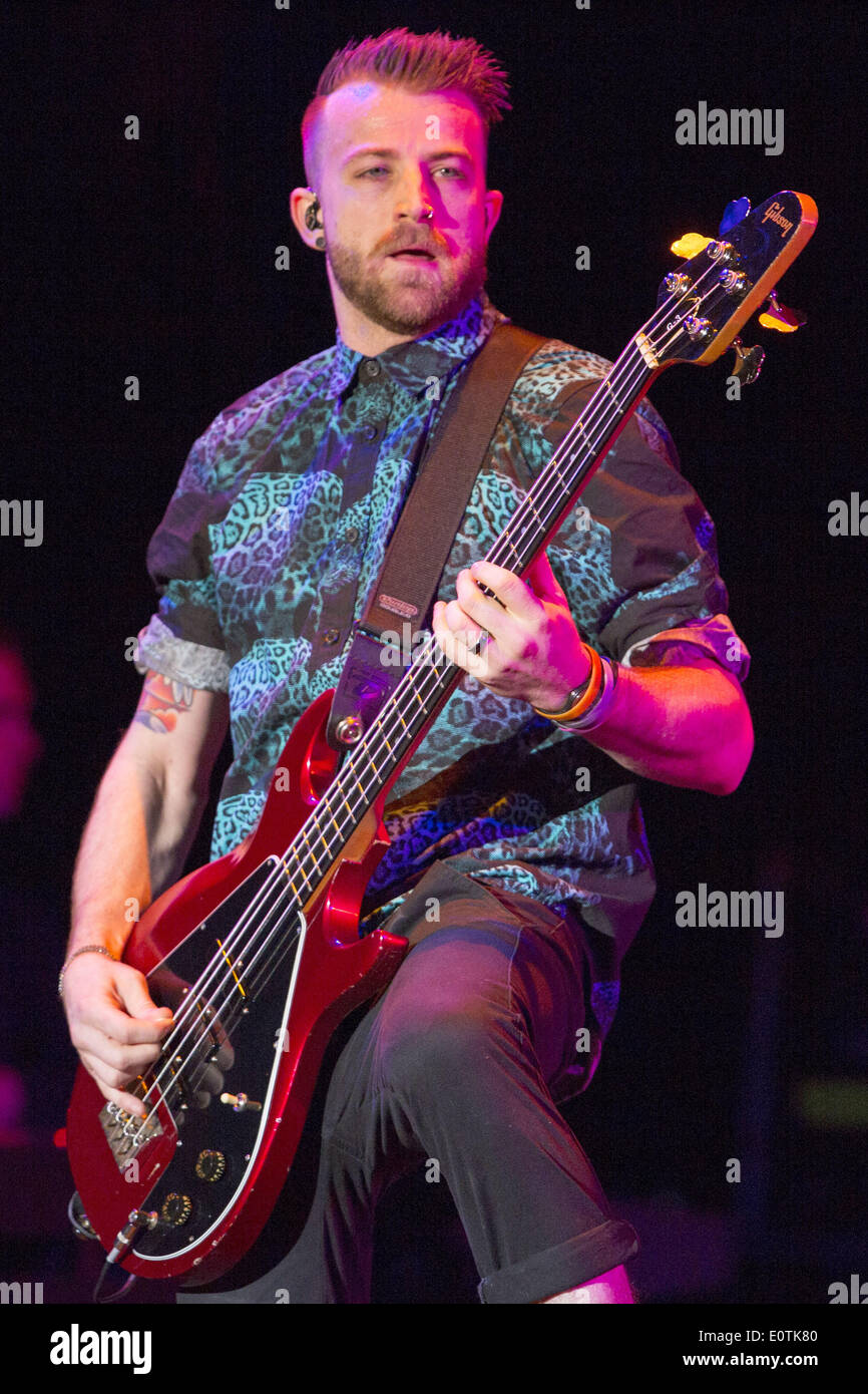 New Orleans, Louisiana, USA. 2nd Nov, 2013. Bassist JEREMY DAVIS of Paramore performs live at the 2013 Voodoo Music and Arts Experience in New Orleans, Louisiana © Daniel DeSlover/ZUMAPRESS.com/Alamy Live News Stock Photo