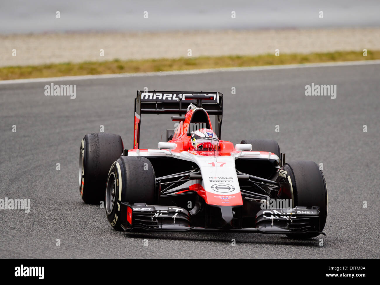 Miniature Marussia Ferrari MR03 – GP De F1 2014, Pilote Bianchi – Échelle 1/18 – Occasion