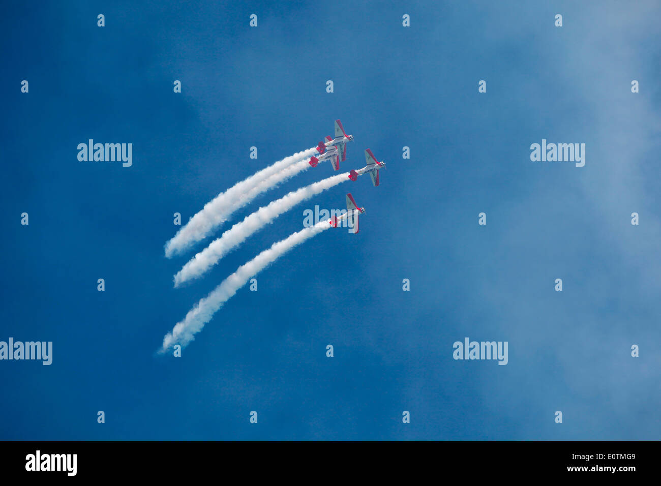 Chicago Air Show Stock Photo Alamy
