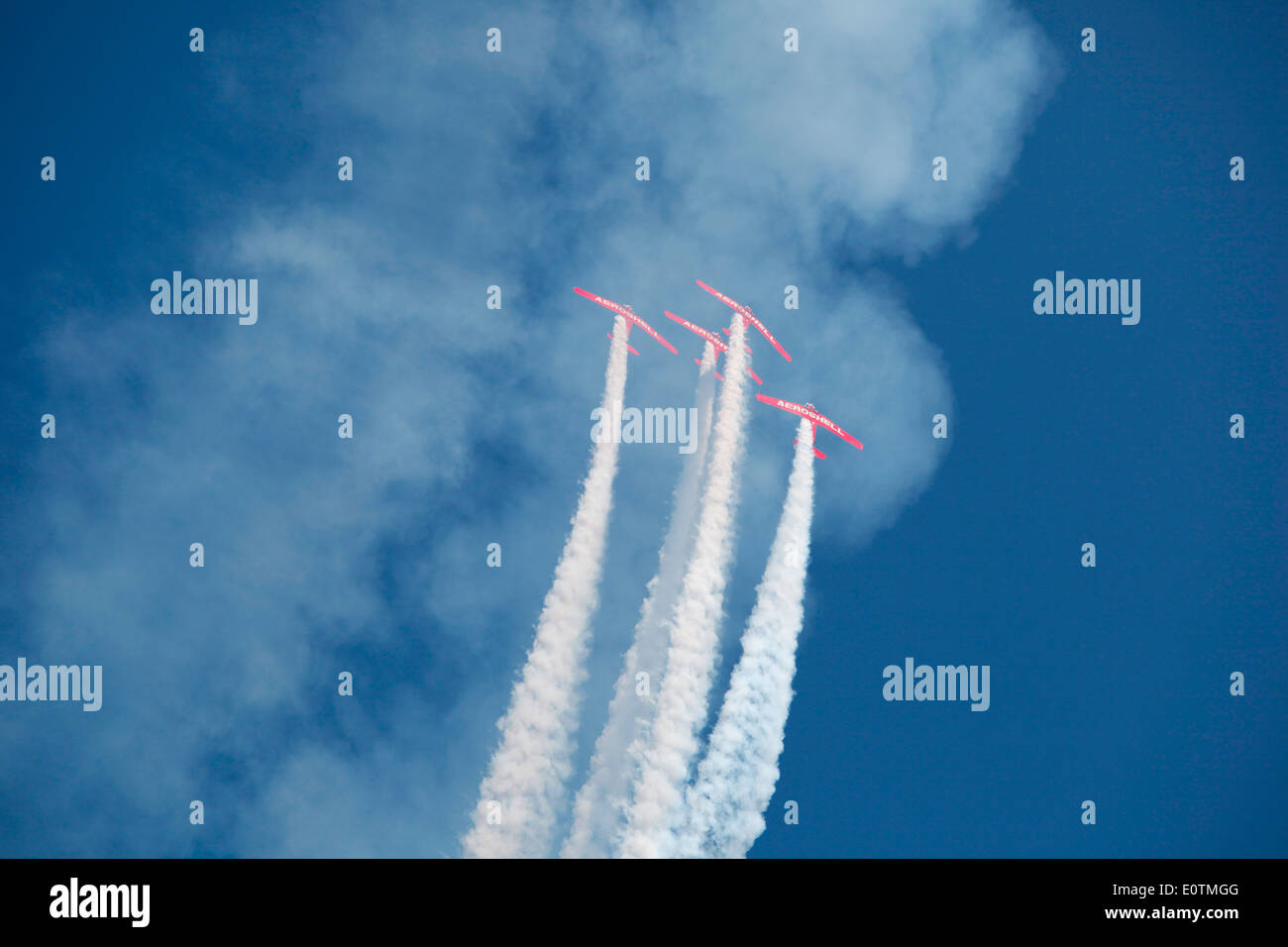 Chicago Air Show Stock Photo Alamy