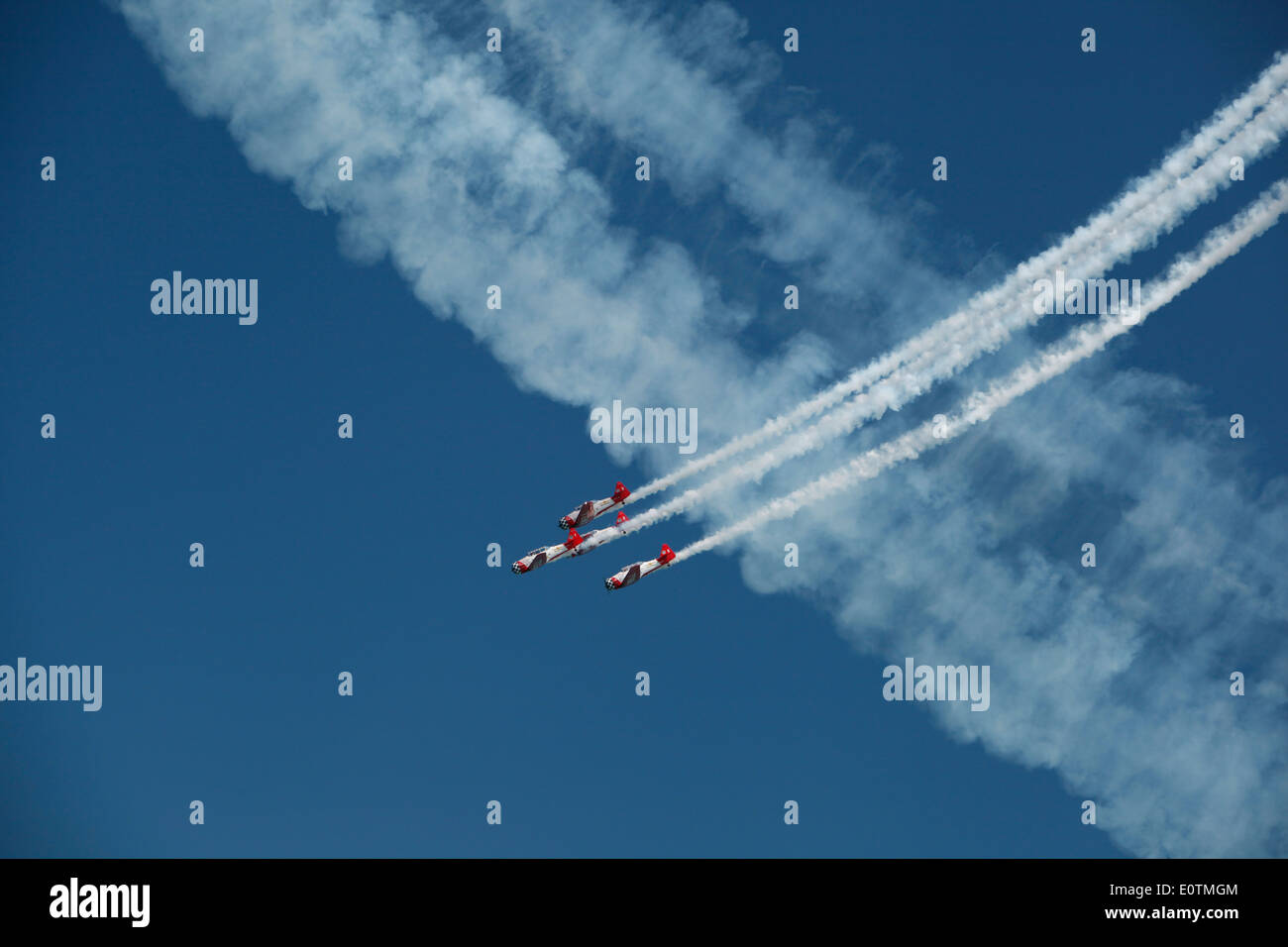 Chicago Air Show Stock Photo Alamy