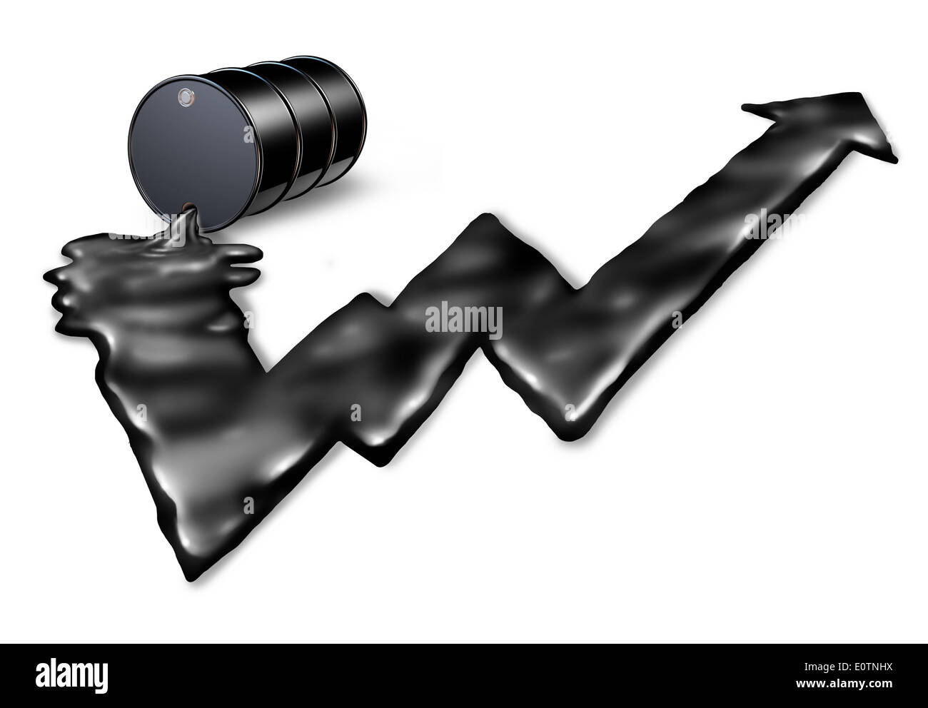 Oil petroleum barrel on white hires stock photography and images Alamy