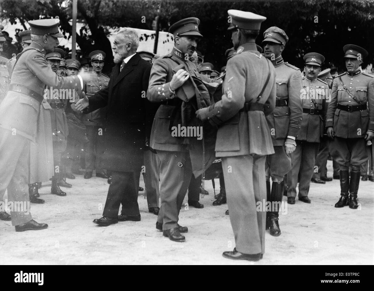 Festa comemorativa da tomada de Lisboa ao Mouros, Castelo de São Jorge, Lisboa, 1928 Stock Photo