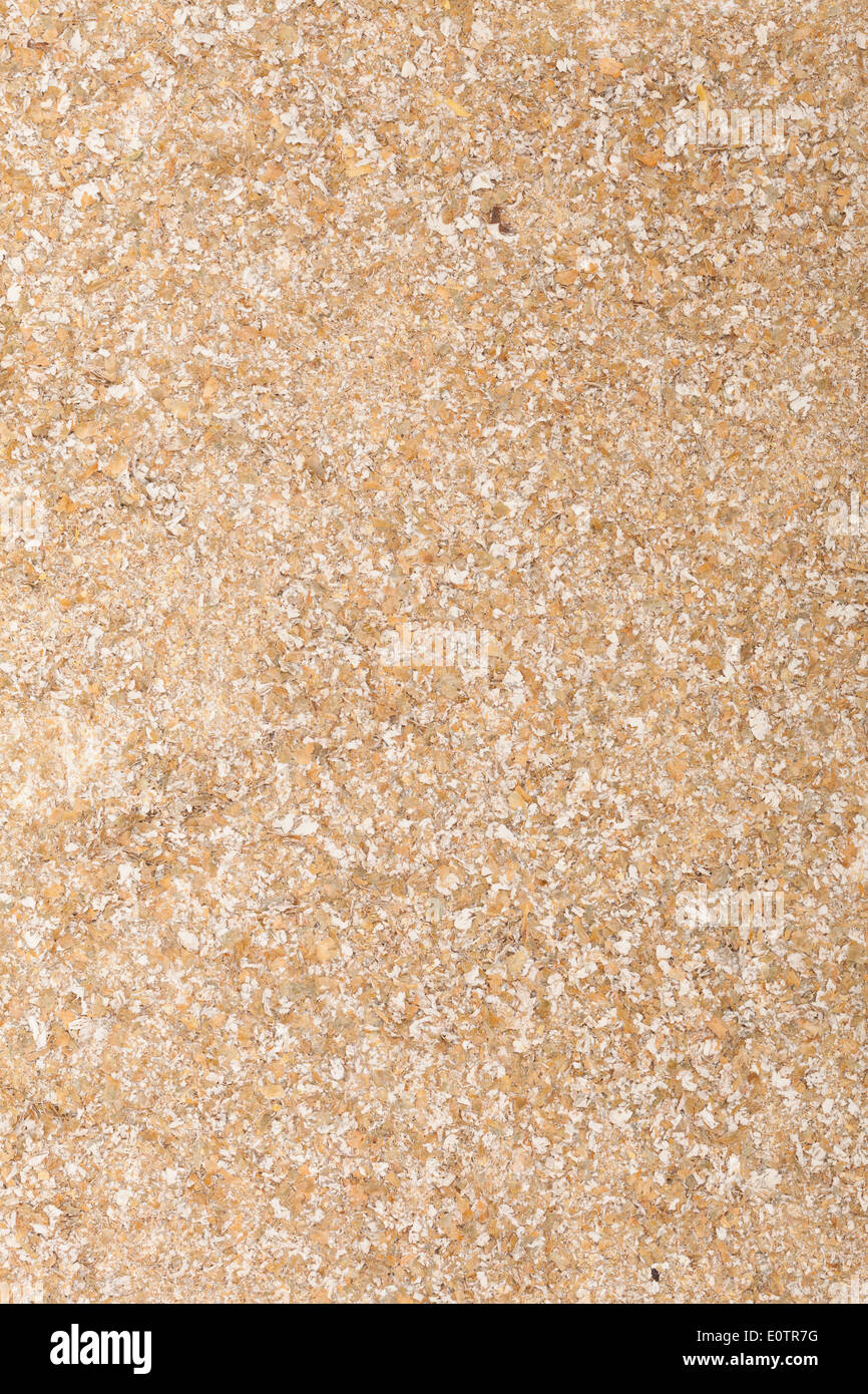 Close up of bran as beige food background or grain texture. Diet and ...