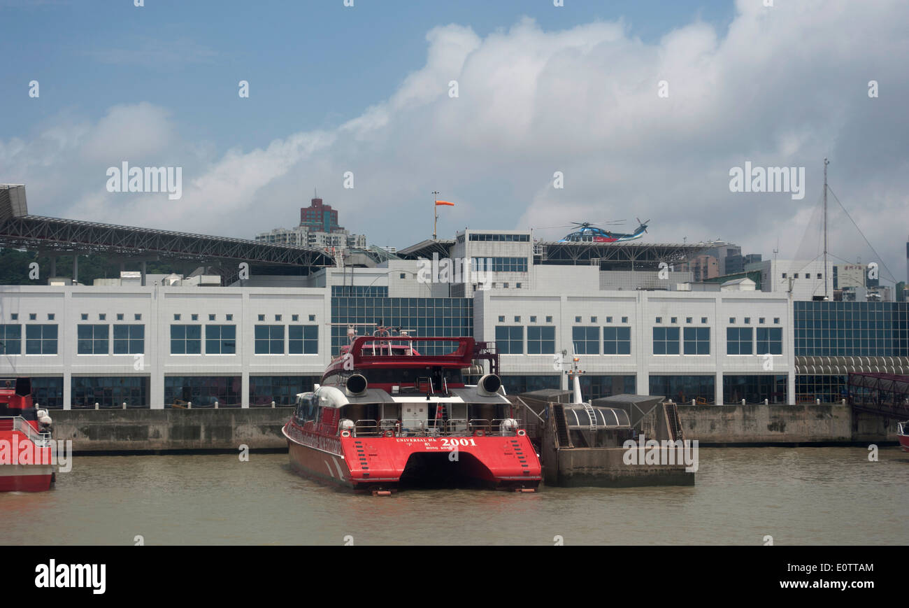 Ferry Terminal connecting Macau with Hong Kong and Mainland China