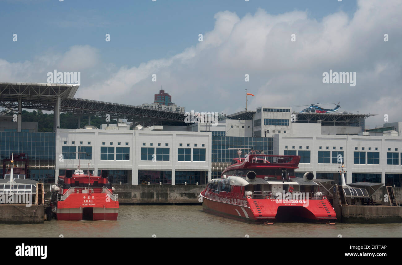 Ferry Terminal connecting Macau with Hong Kong and Mainland China