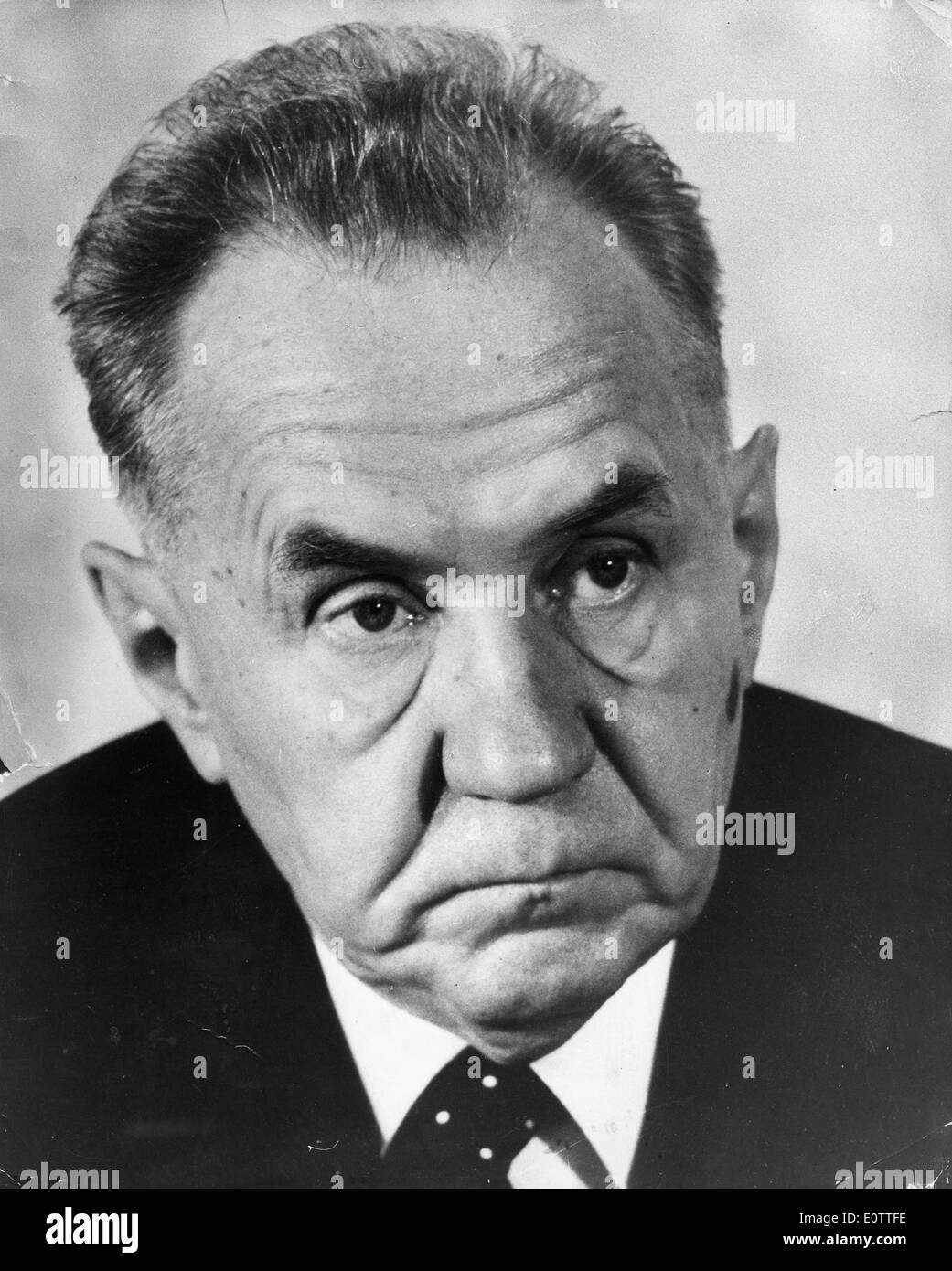 Soviet-Russian statesman Alexei Kosygin Stock Photo