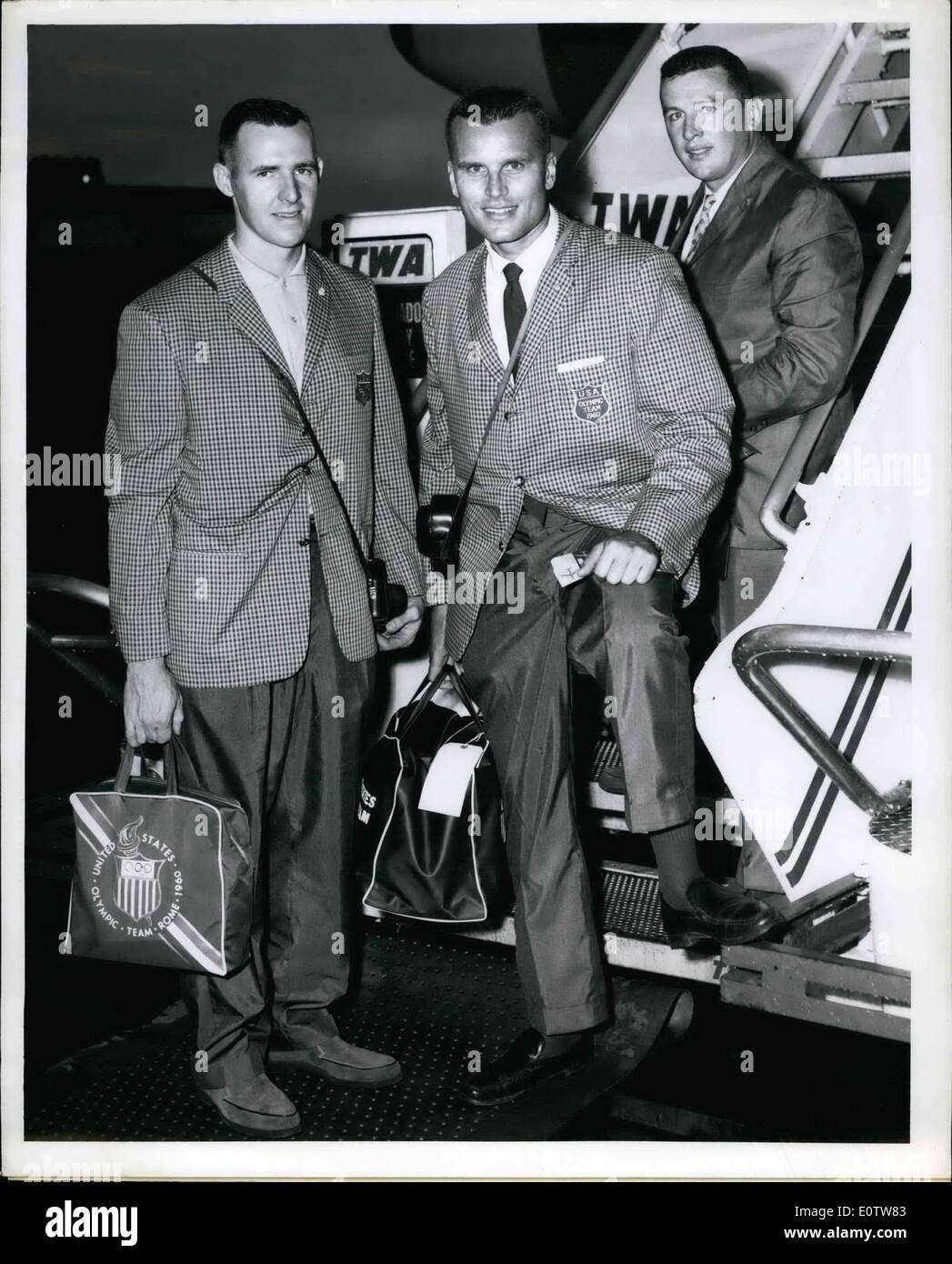 Aug. 08, 1960 Philidelphian Jack Kelly Jr., Center, The Brother Of