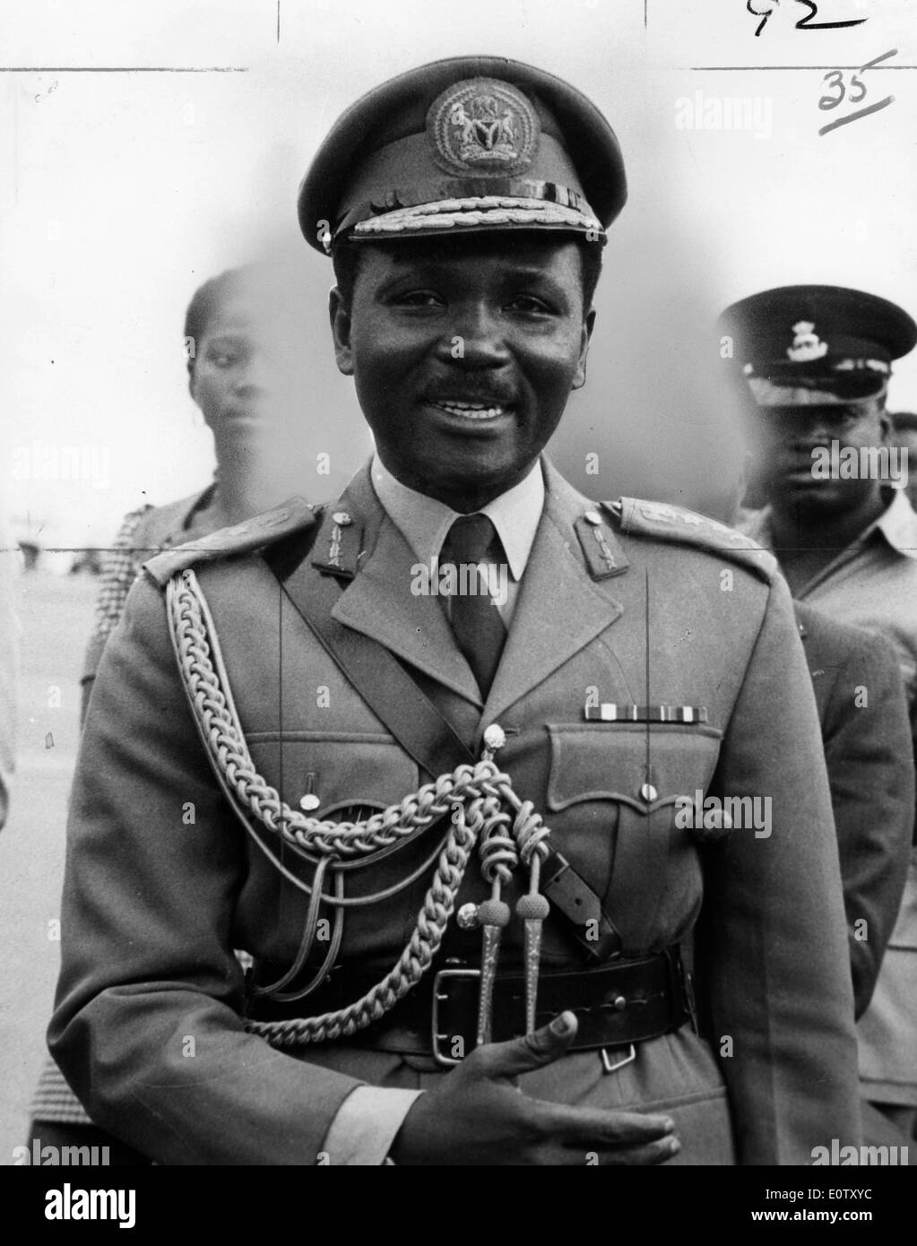 Yakubu gowon Black and White Stock Photos & Images - Alamy