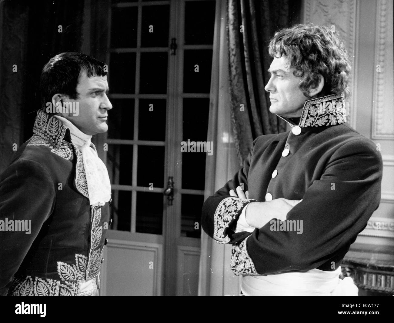 Actor Jean Marais in a scene from a film Stock Photo