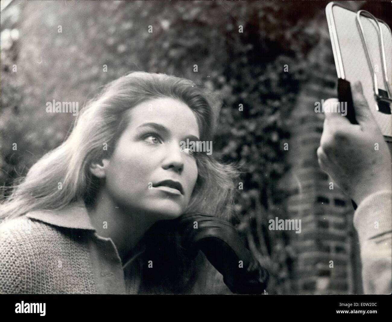 Dec. 12, 1960 - Alexandra Stewart Co-Stars With Simone Signoret: Alexandra Stewart Co-Stars With Simone Signoret Who Is Back To Stock Photo