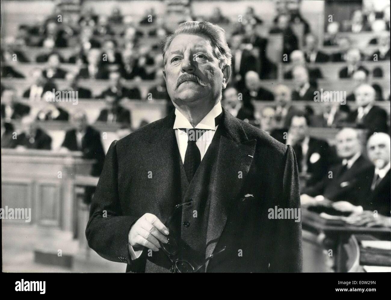 Dec. 21, 1960 - Jean Gabin in ''Le President' Stock Photo - Alamy