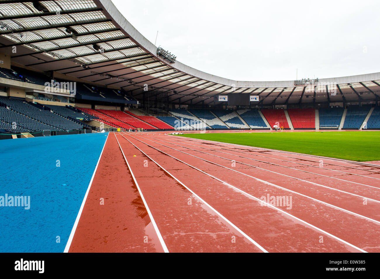 SCOTLAND'S national football stadium Hampden Park transformed into