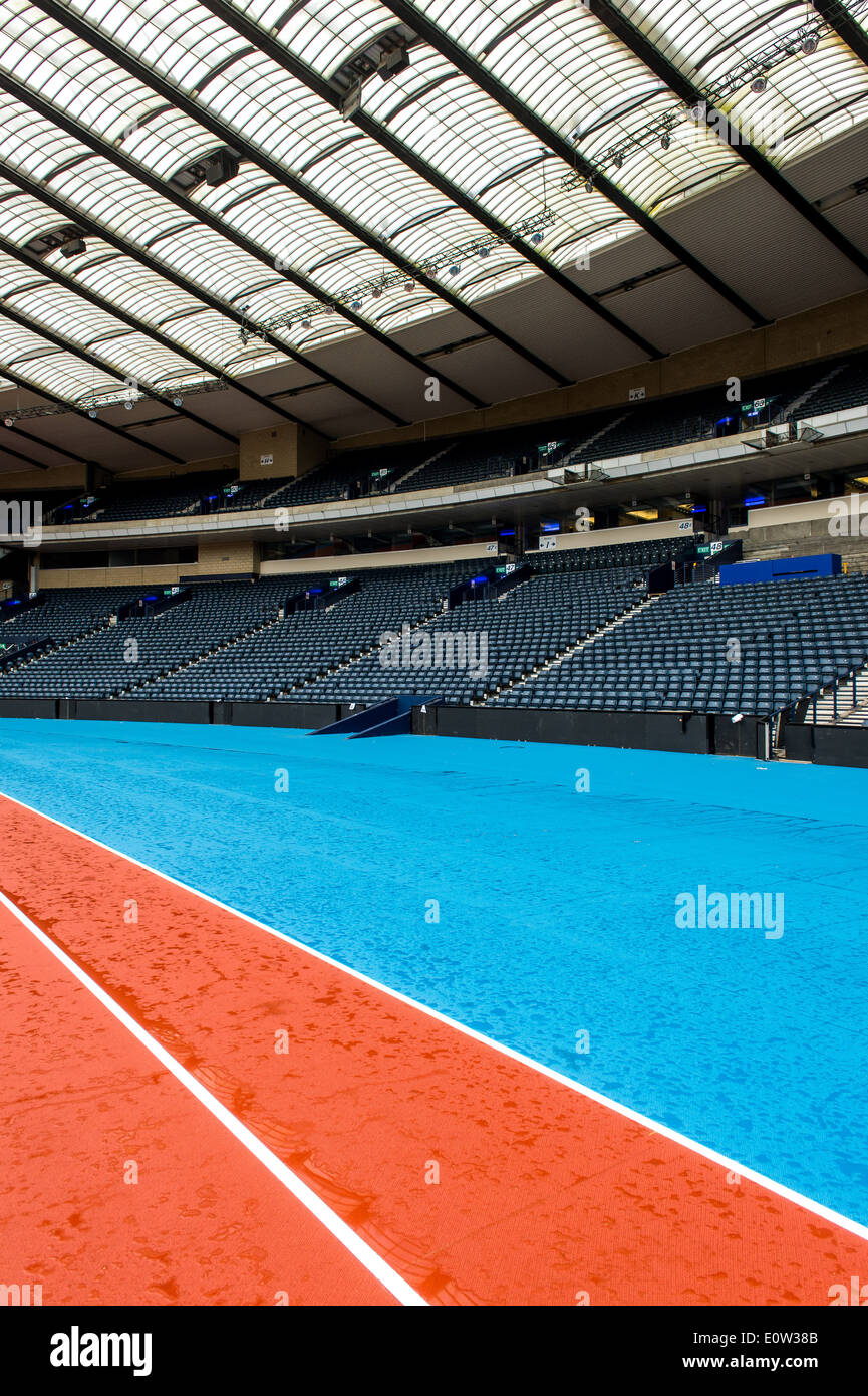SCOTLAND'S national football stadium Hampden Park transformed into