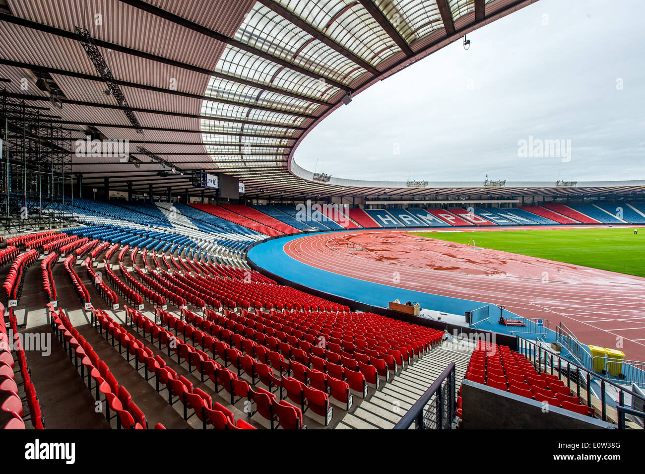 SCOTLAND'S national football stadium Hampden Park transformed into