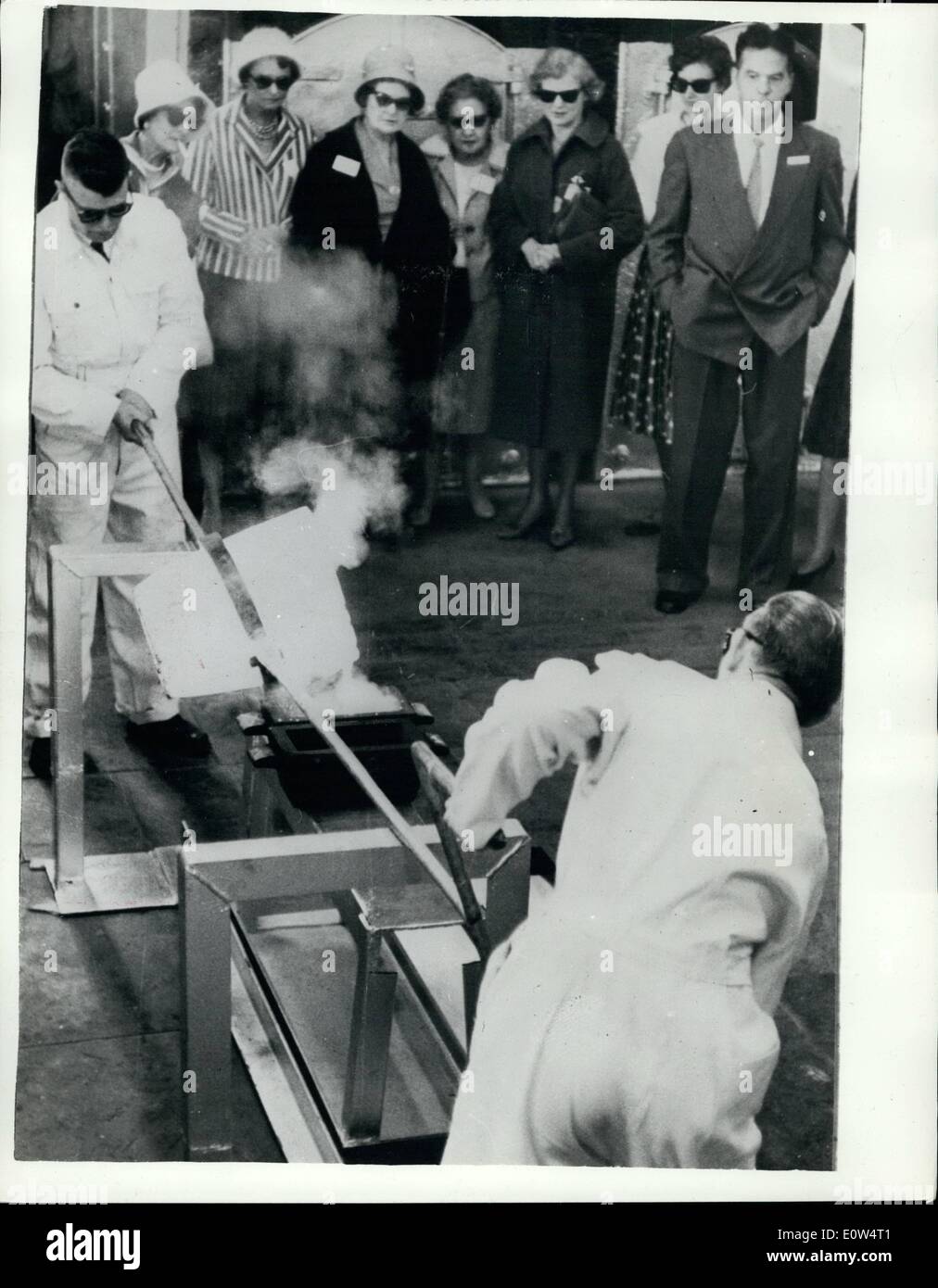 Gold mining history egypt hi res - Apr 17 1961 17 4 61 Mining And Metallurgical Congress Delegates Visit E0W4T1 