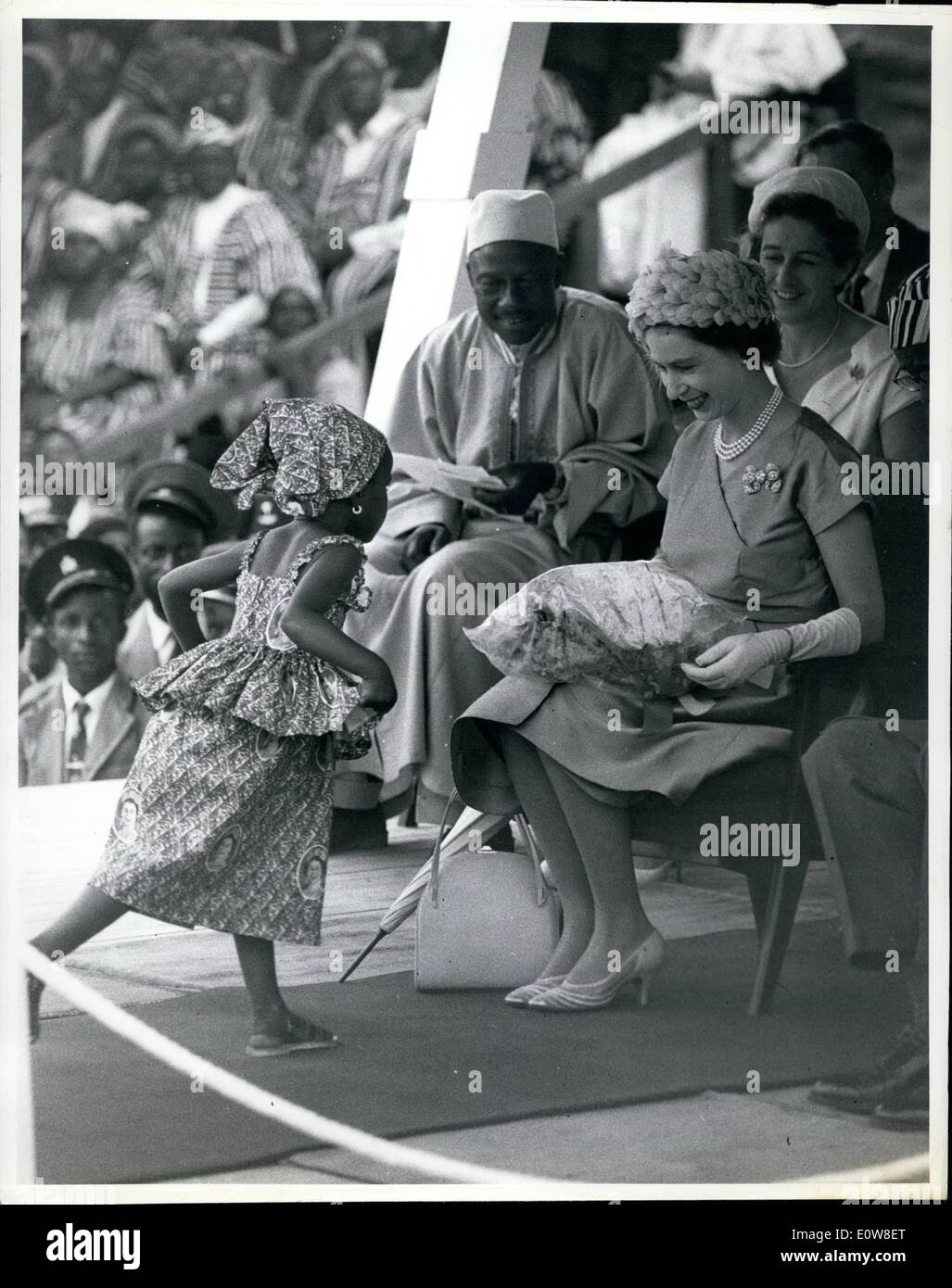 Queen in West Africa, 1961