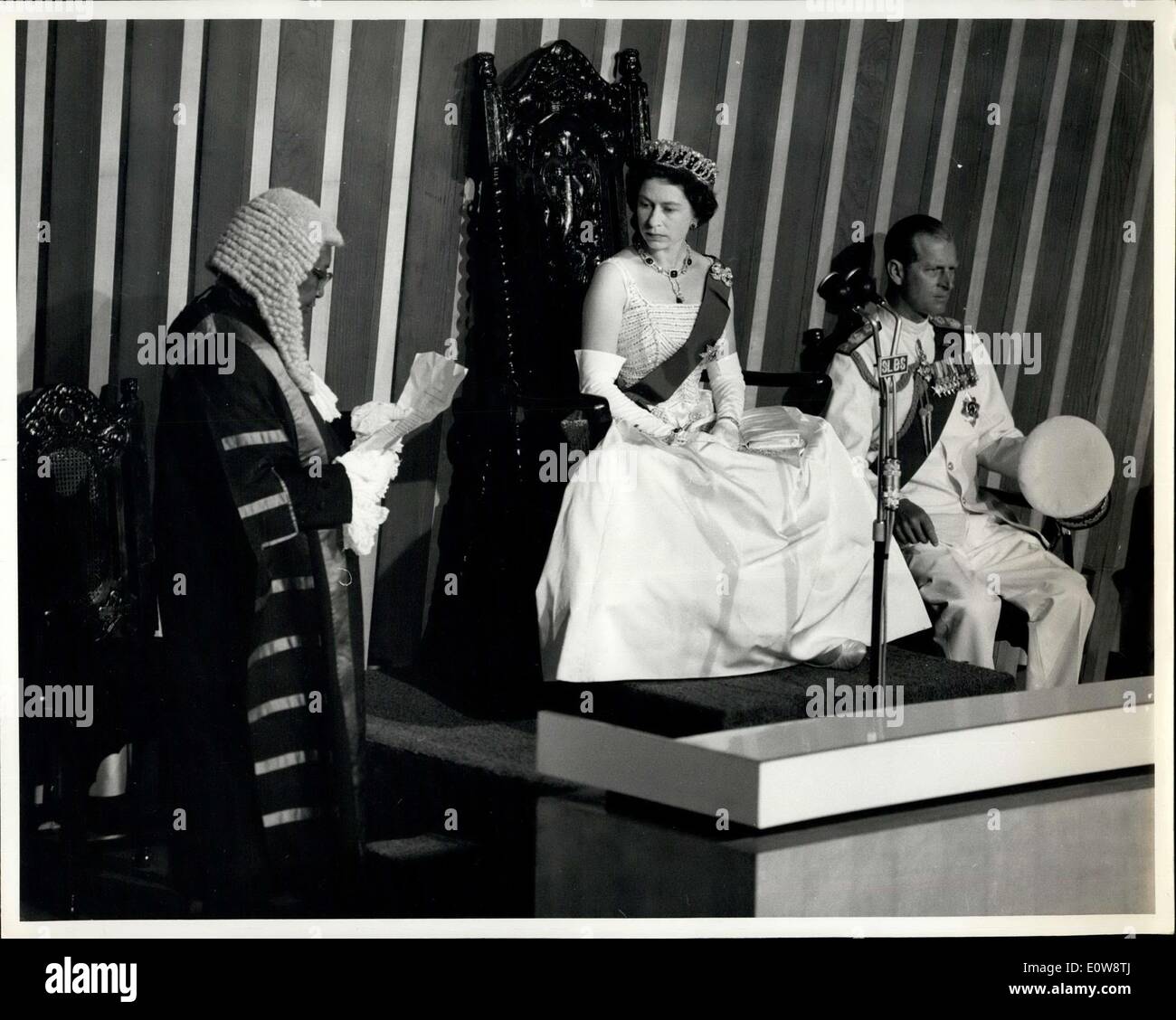 Queen in West Africa, 1961