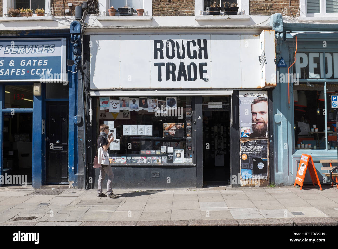 Rough Trade West Record Shop Notting Hill London Stock Photo - Alamy