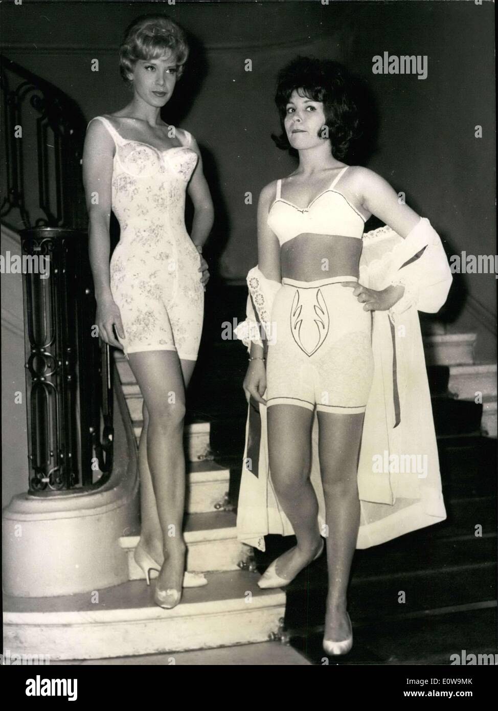 Feb. 28, 1962 - Only corsets, girdles, and bras were featured in