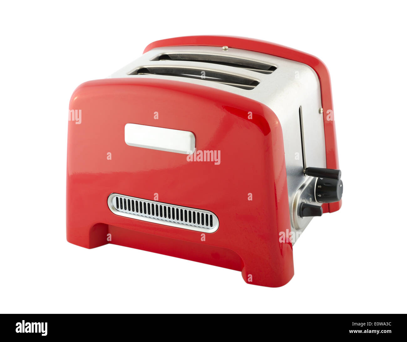 Kitchen appliances - toaster of and color, isolated a white background Stock Photo Alamy