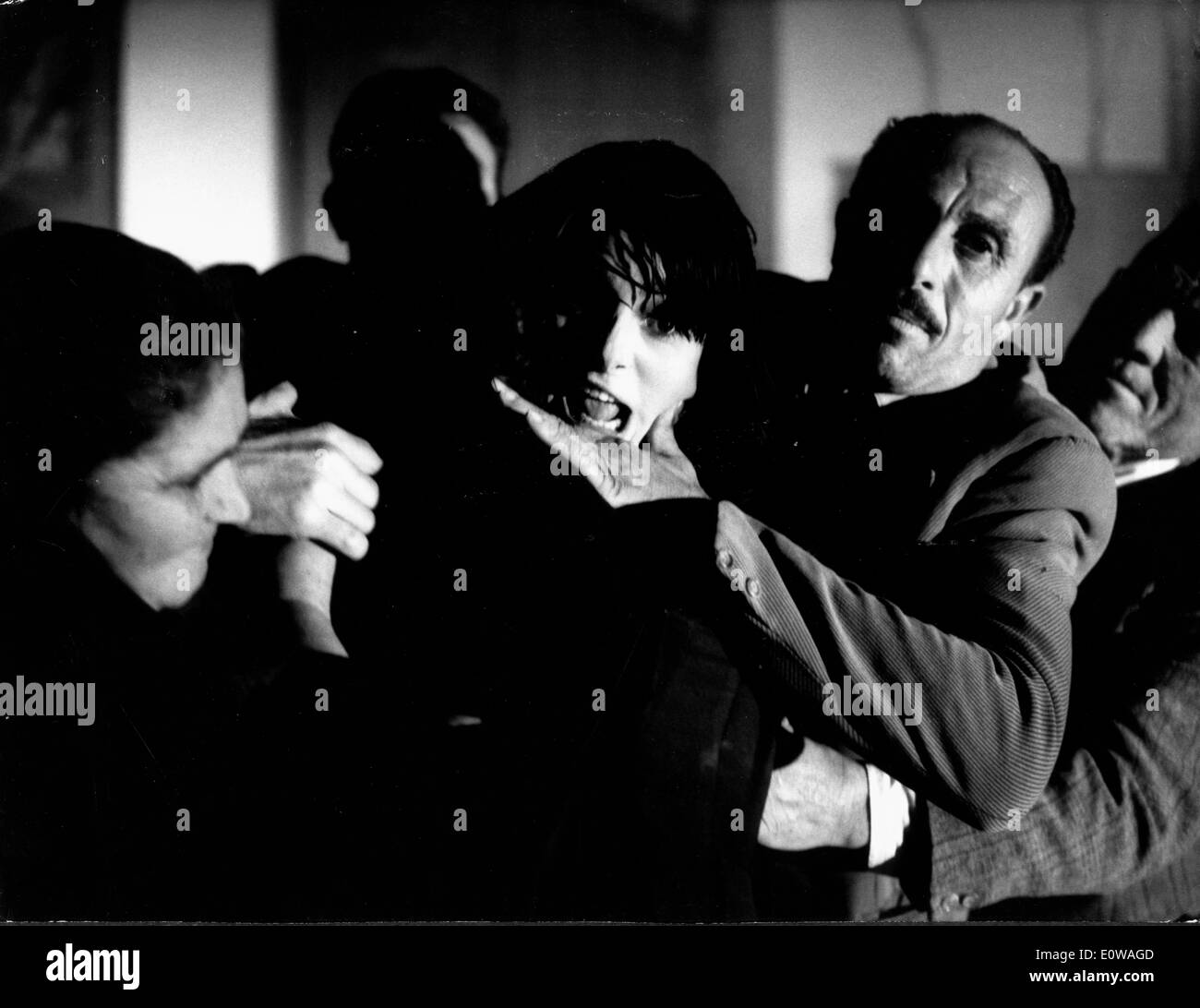 Actress Daliah Lavi in scene from 'The Demon' Stock Photo
