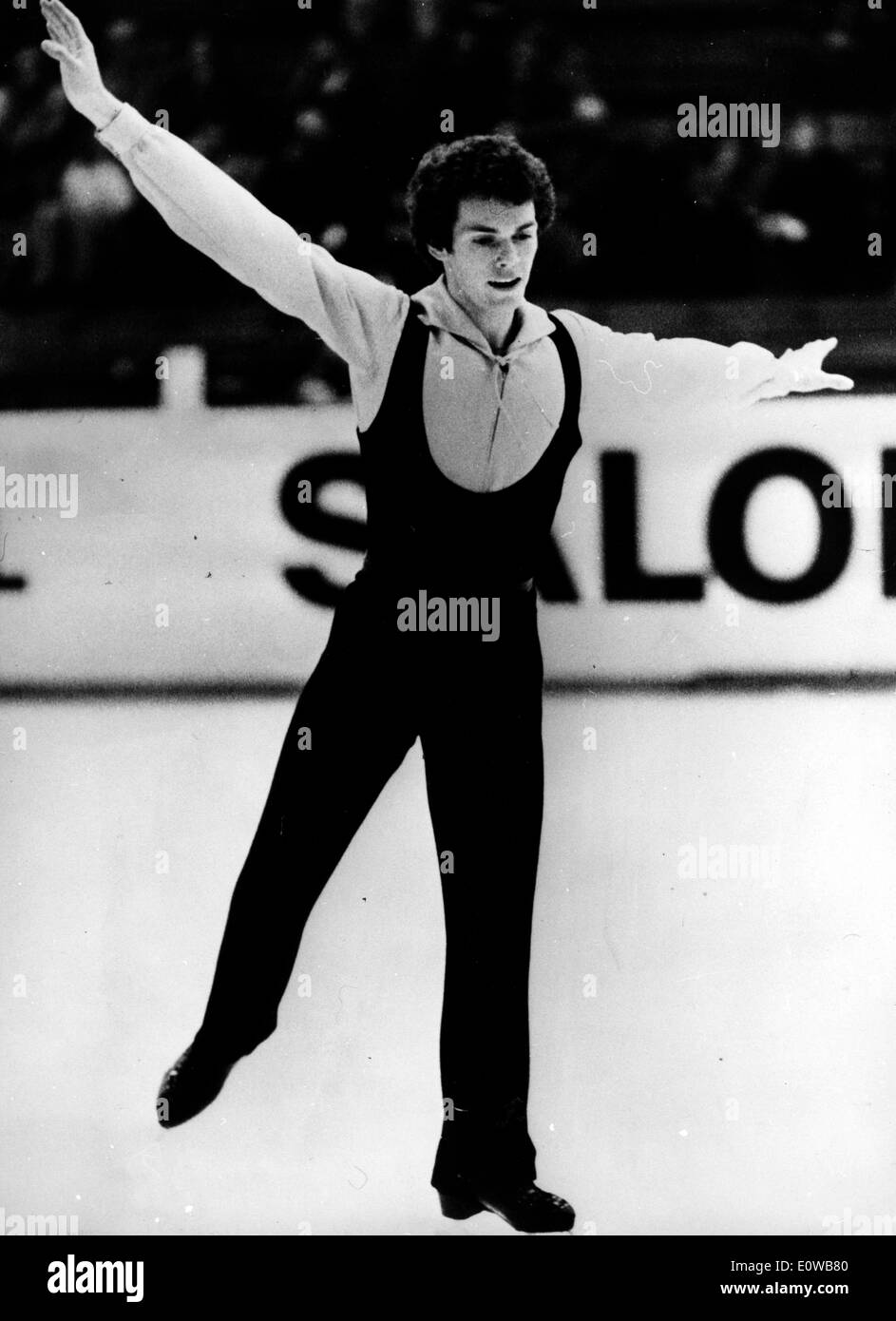 John curry british ice skating Black and White Stock Photos & Images