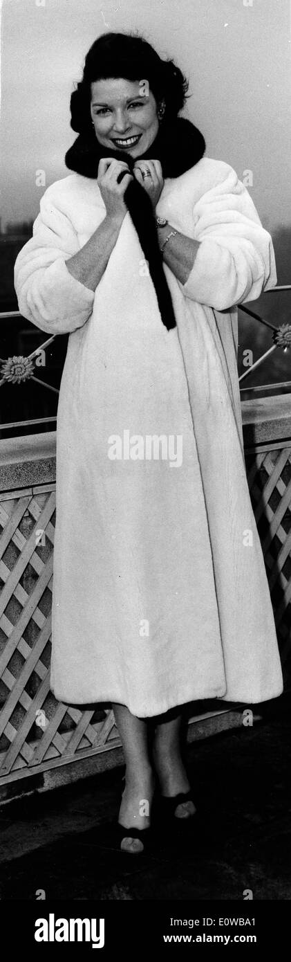 Mario Lanza's widow Betty Lanza Stock Photo