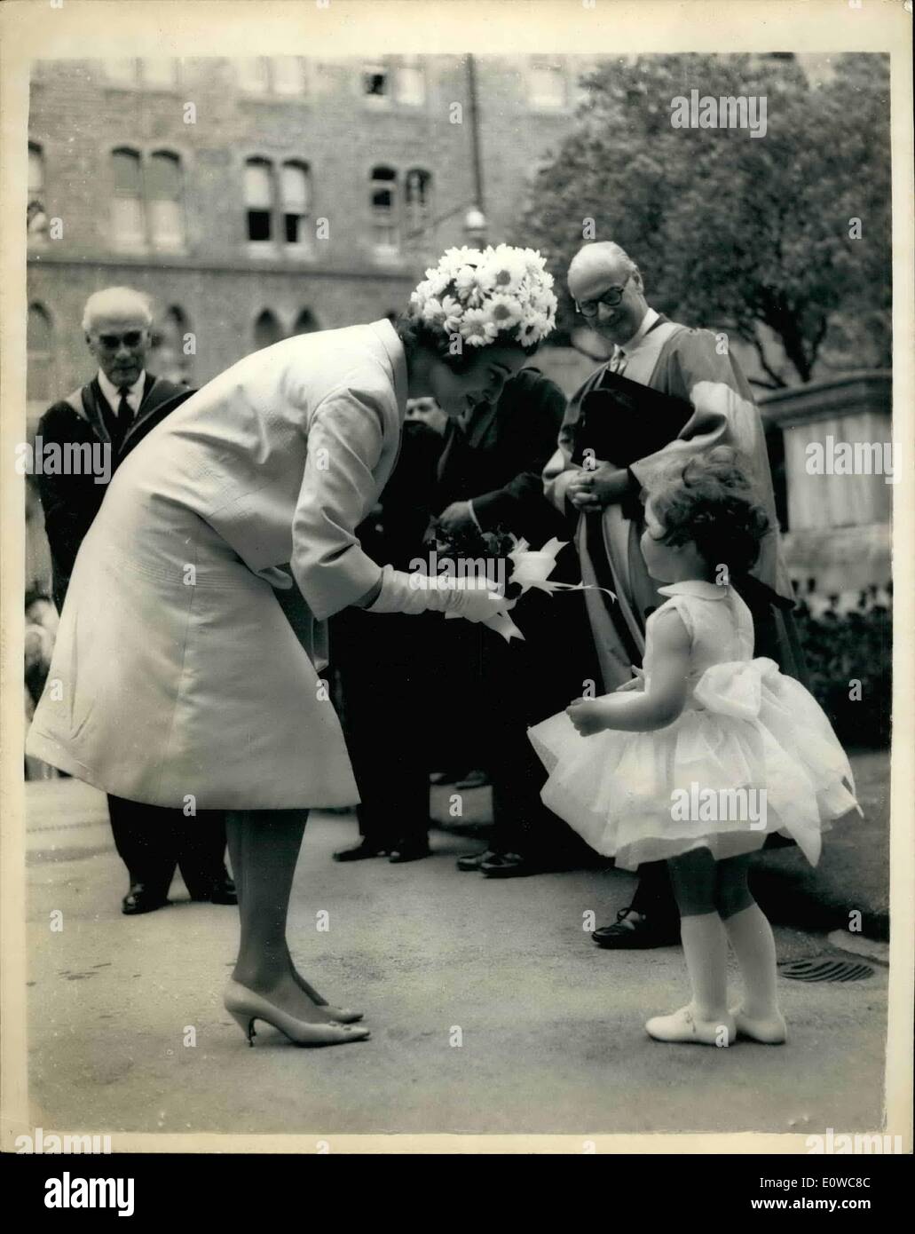 May 05, 1962 - Princess Alexandra vixits Oxford: H.R.H. Princess ...