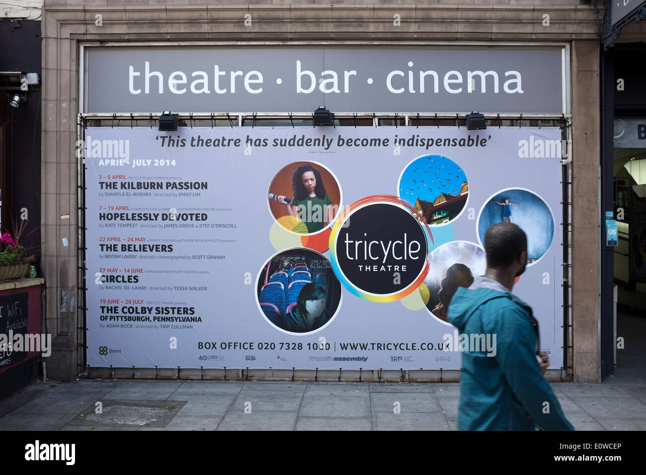 Tricycle theatre cinema hires stock photography and images Alamy