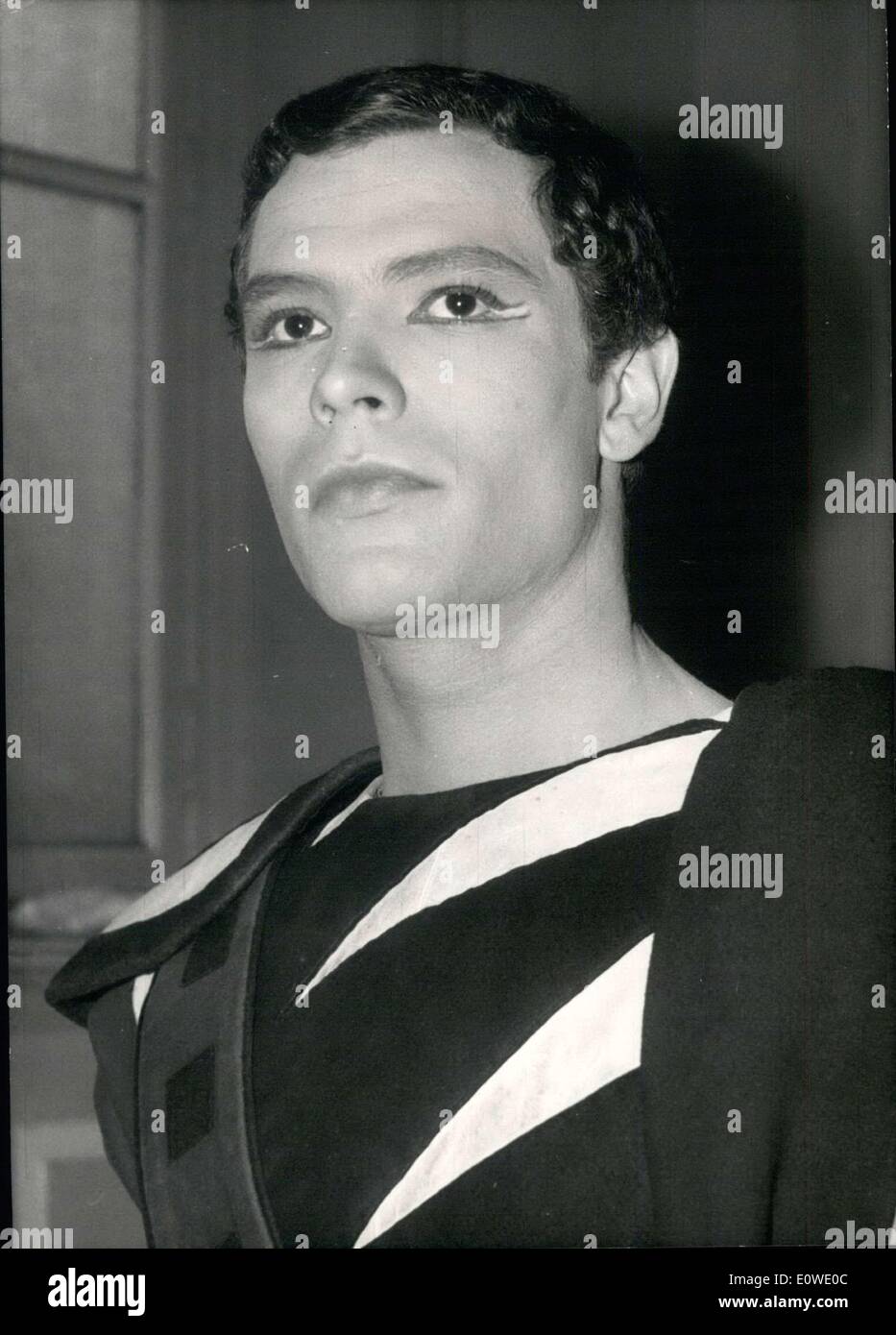 Jul. 03, 1962 - Claude Giraud, actor of tradgedy films Stock Photo