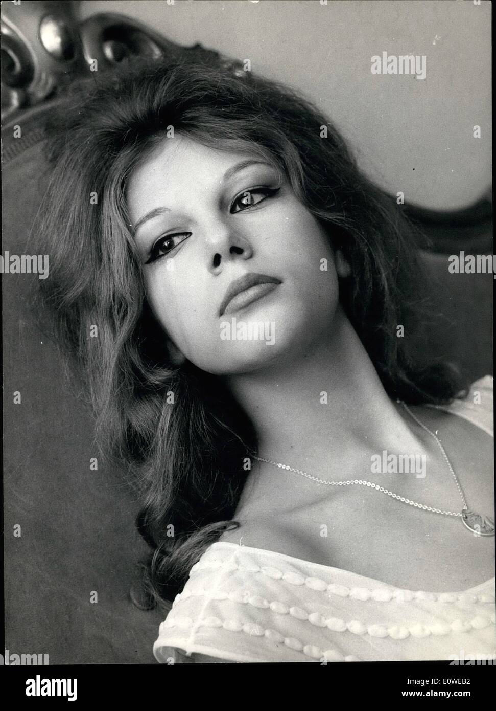 Jul. 07, 1962 - Stefania Sandrelli is a young Italian actress who will  probably became as famous as all the others italian actresses who became  stars; in fact in few months her