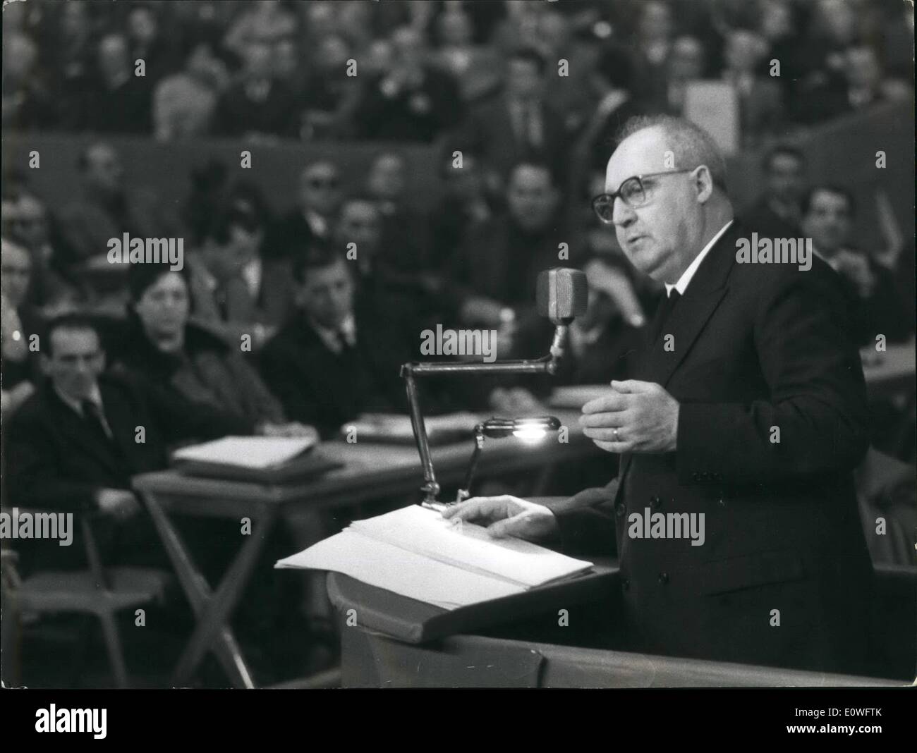 Fanfani 1962 hires stock photography and images Alamy