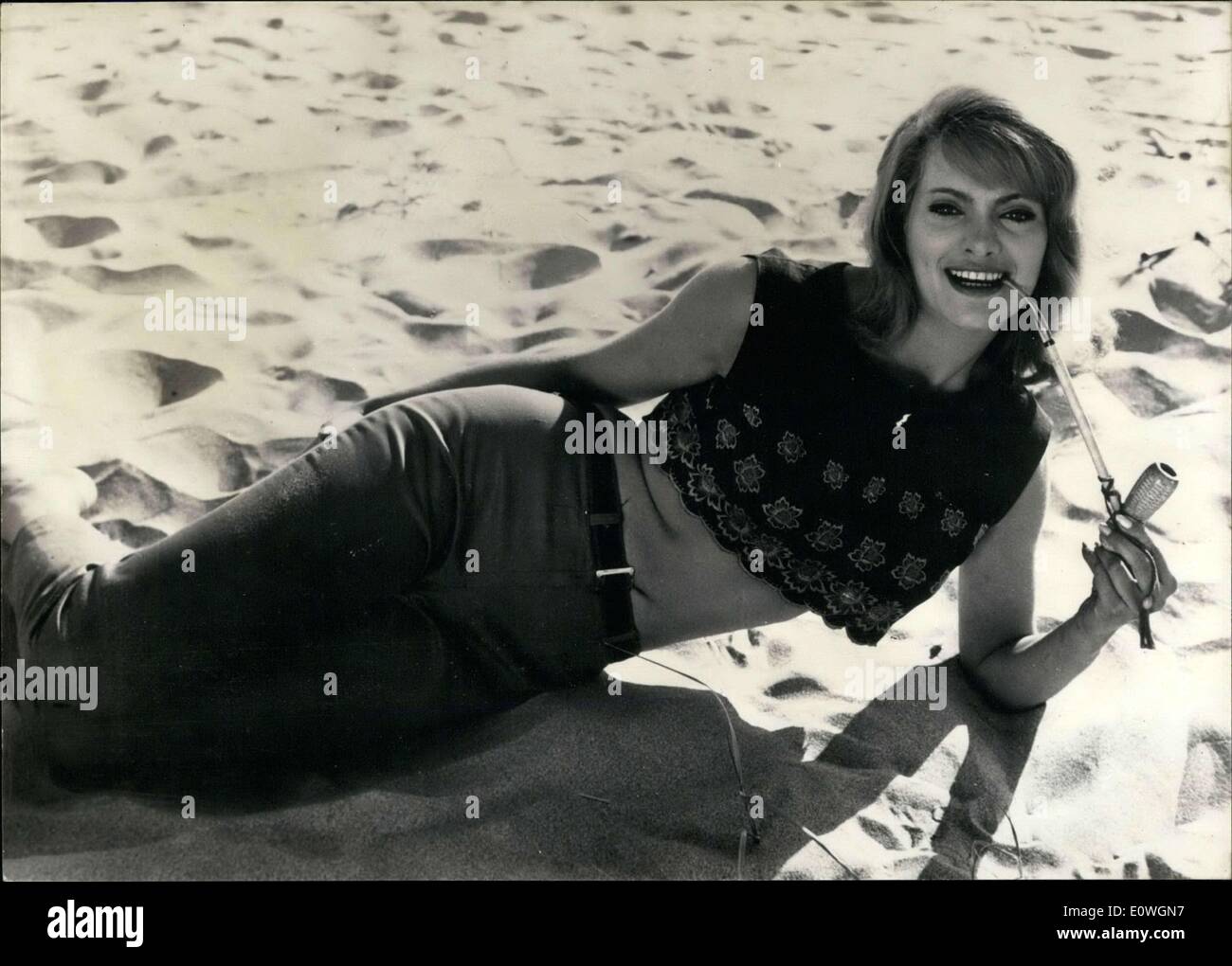 Sep. 14, 1962 - Silvia Sorente in ''L'Eternite Pour Nous' Stock Photo