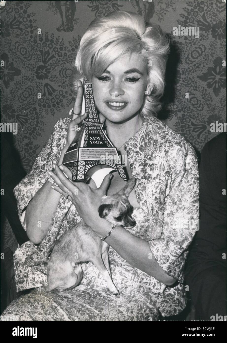 Mar 03 1963 Jayne Mansfield An Evening In Paris Coming Form