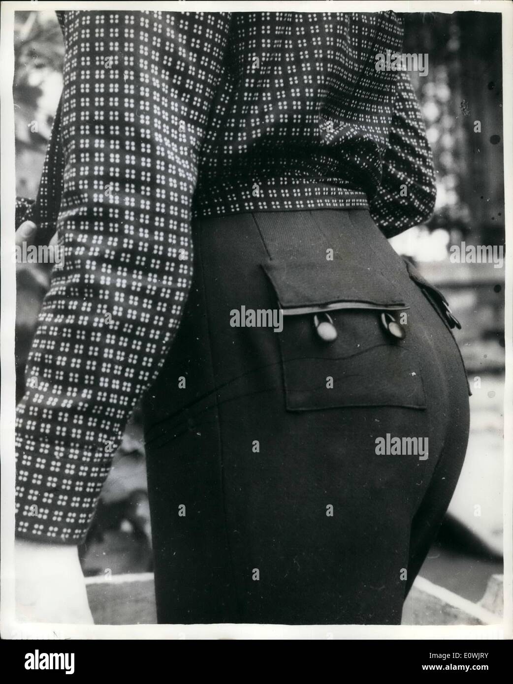 tight black slacks