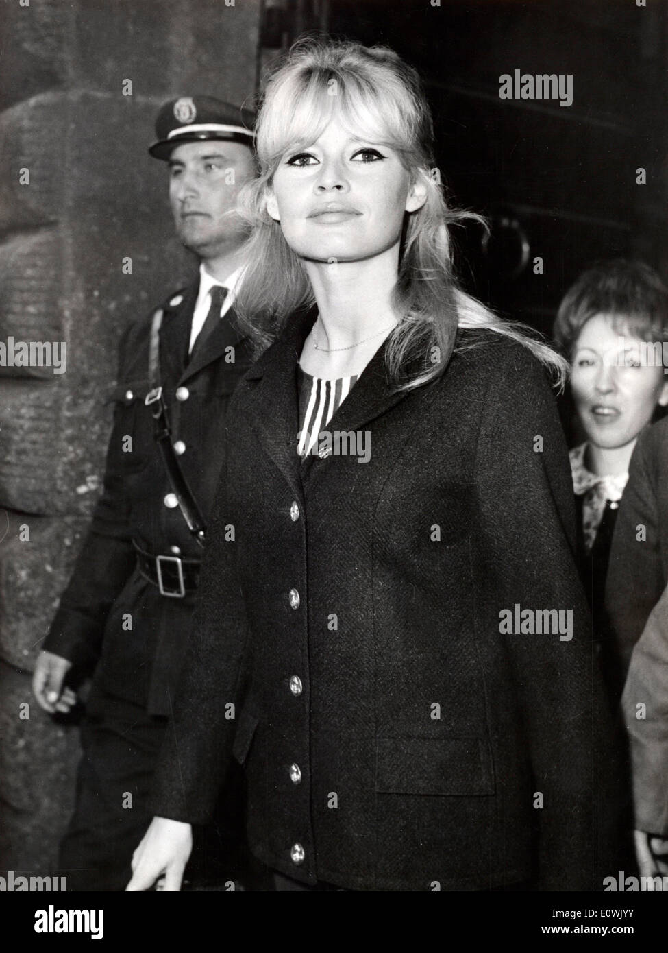 Actress Brigitte Bardot visits Italy Stock Photo