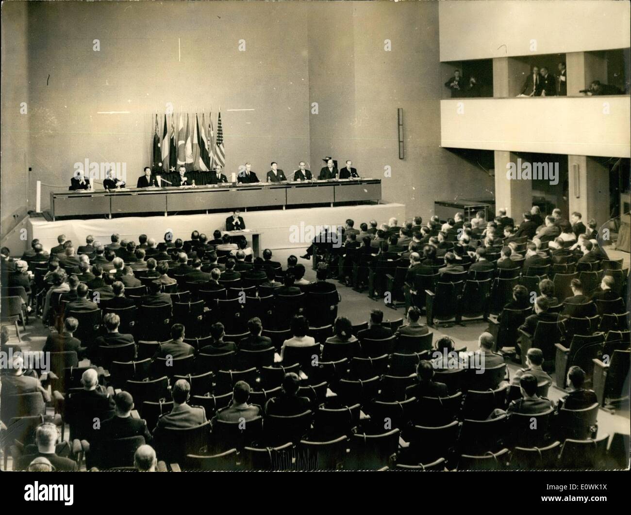 Apr. 04, 1963 - The opening session of the Southeast Asia Treaty ...