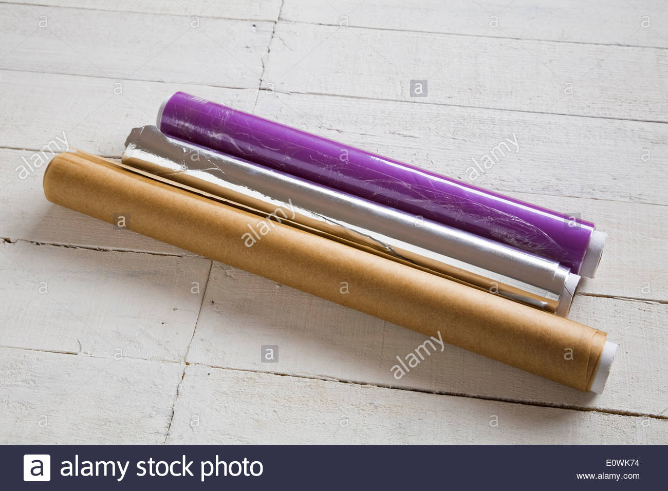 Foil Cling Film Stock Photos & Foil Cling Film Stock Images Alamy
