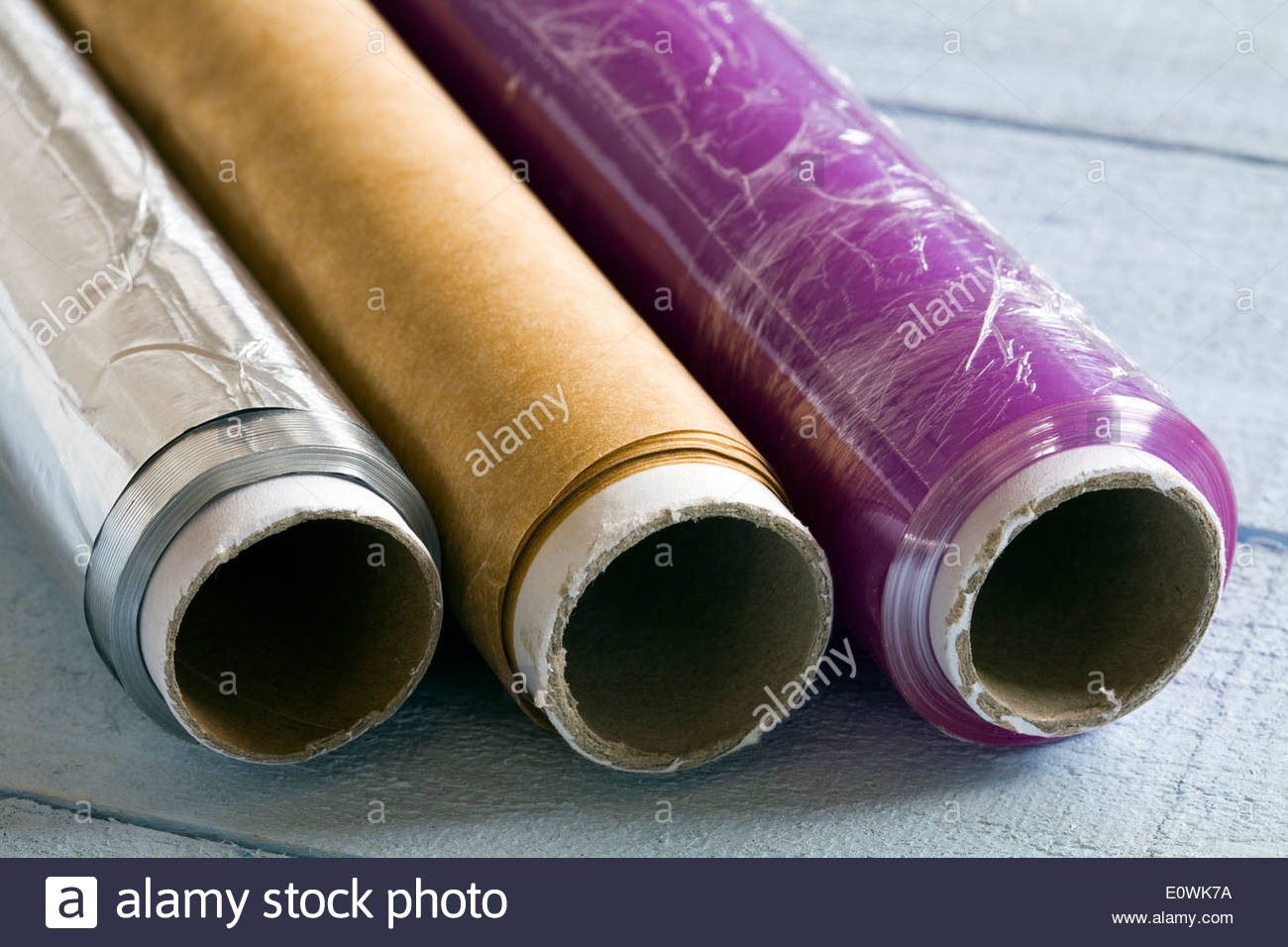 Foil Cling Film Stock Photos & Foil Cling Film Stock Images Alamy