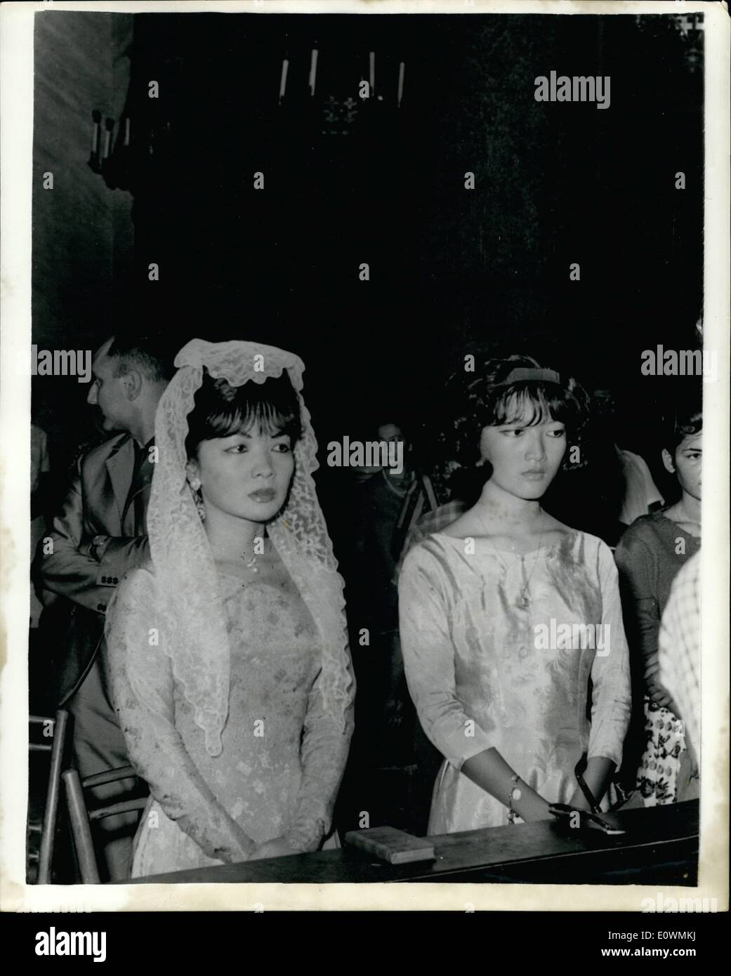 Sep. 09, 1963 Madame NHU in Rome Madame NGO Dinh NHU of South Stock