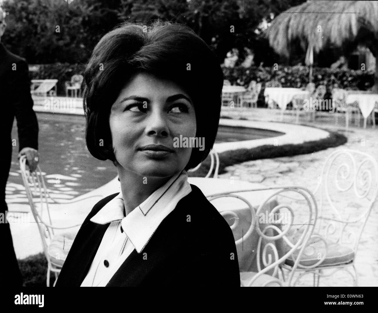 Oct 06, 1963; Rome, Italy; PRINCESS SORAYA of Iran (1932-2001) former