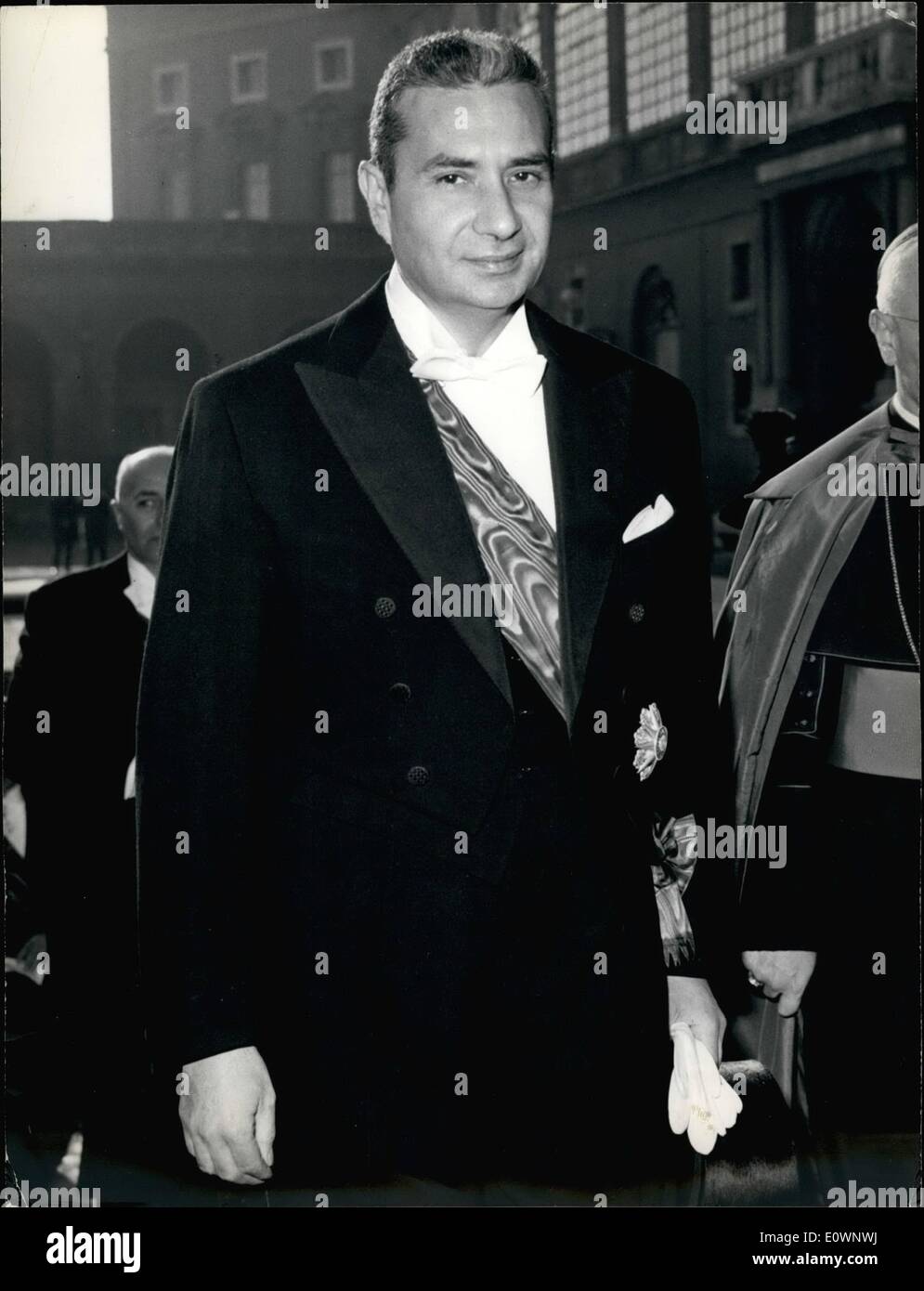 Jan. 01, 1964 - Italian premier on Aldo Moro was received by his Stock  Photo - Alamy
