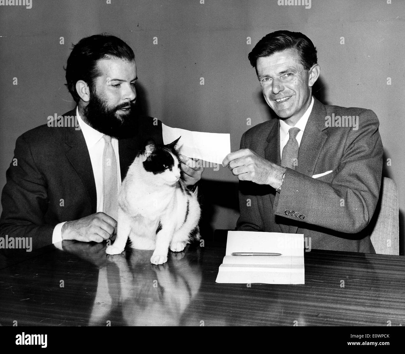 Jan. 01, 1964 - London, England, United Kingdom - File Photo: circa 1960s. GRAHAME DANGERFIELD was interested in animals and turned his garden into a wildlife sanctuary. Stock Photo