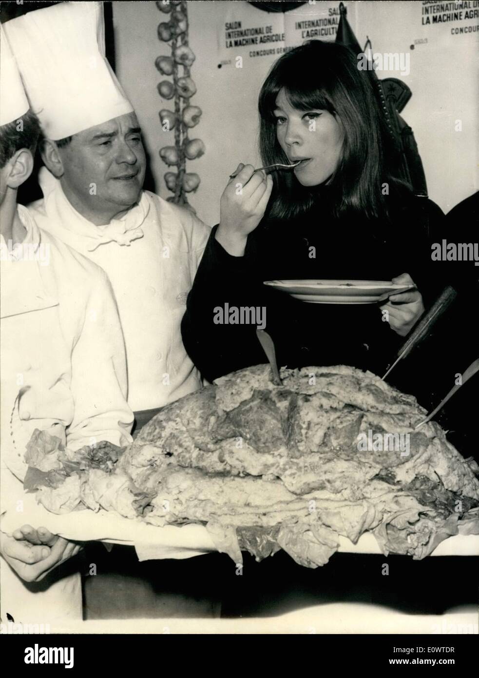 Photo Françoise Hardy 1964 - Tirage Original #SoutienUkraine