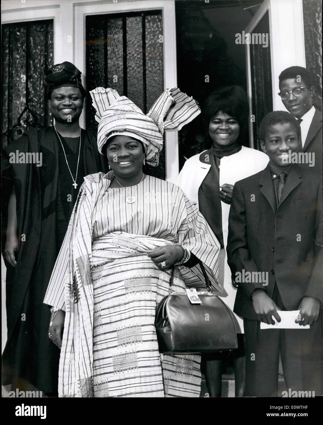 Apr 04 1964 Nigerian Boy Goes To Eton 13 Year Old Tokunbo Stock Photo Alamy