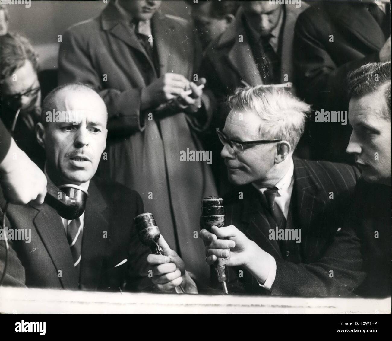 Apr. 04, 1964 Greville Wynne Arrives In London Greville Wynne, the British businessman jailed